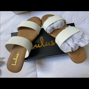 Brand new Lulus sandals!!